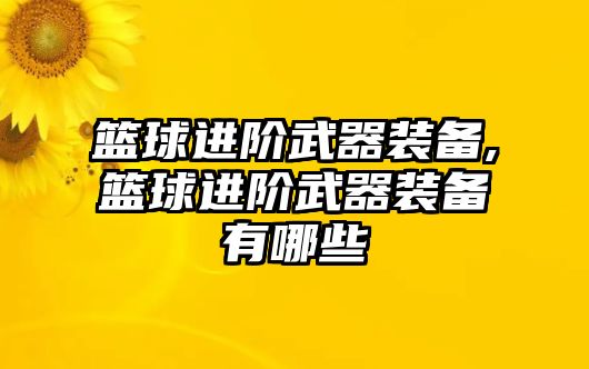 籃球進階武器裝備,籃球進階武器裝備有哪些