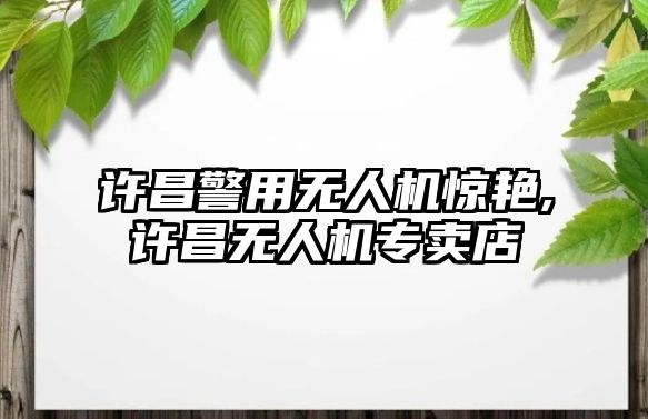 許昌警用無人機驚艷,許昌無人機專賣店