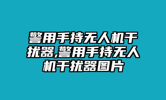 警用手持無人機干擾器,警用手持無人機干擾器圖片