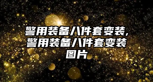 警用裝備八件套變裝,警用裝備八件套變裝圖片