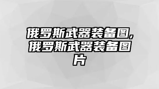 俄羅斯武器裝備圖,俄羅斯武器裝備圖片